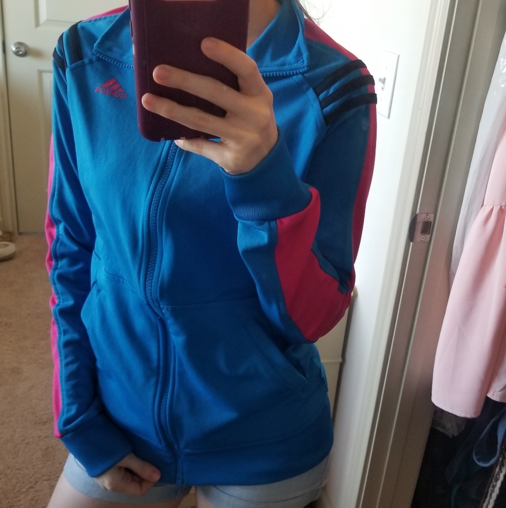 Adidas Zip up Soccer Jacket